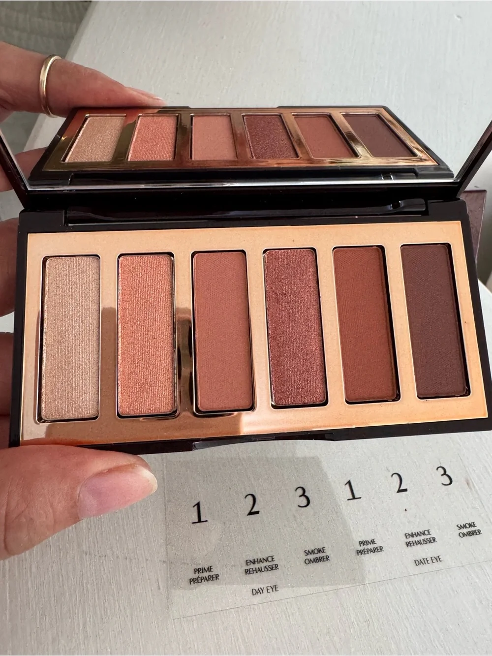 Charlotte Tilbury Rose & Warm Neutral 6-Shade Eyeshadow MINI Palette